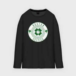 Мужской лонгслив oversize хлопок Team Celtics