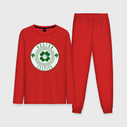 Мужская пижама с лонгсливом хлопок Team Celtics