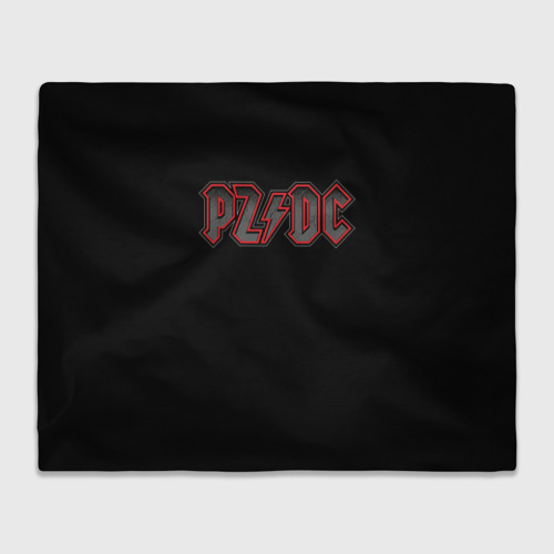 Плед 3D PZDC - ACDC, цвет 3D (велсофт)