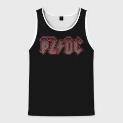 Мужская майка 3D PZDC - ACDC