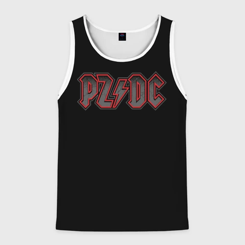 Мужская майка 3D PZDC - ACDC