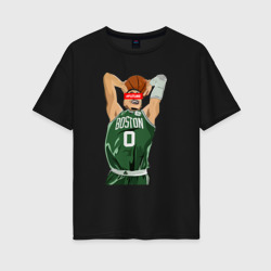 Женская футболка хлопок Oversize Celtics future