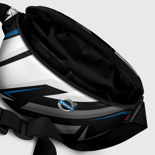 Поясная сумка 3D с принтом Volvo - blue sport, фото #6
