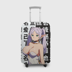 Чехол для чемодана 3D Фрирен эльфийка секси