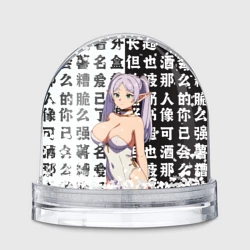 Игрушка Снежный шар Фрирен эльфийка секси