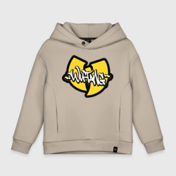 Детское худи Oversize хлопок Wu tang - logo