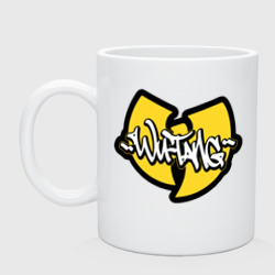 Кружка керамическая Wu tang - logo