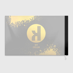 Флаг 3D The Killers - gold gradient - фото 2