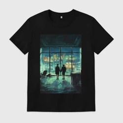 Мужская футболка хлопок Взор в даль 