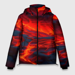 Мужская зимняя куртка 3D Текущая магма