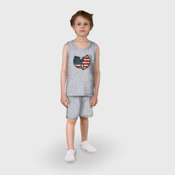 Детская пижама с шортами хлопок Wu-Tang USA - фото 2