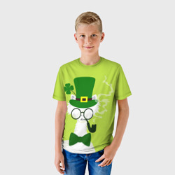 Детская футболка 3D Лама - альпака Патрик - фото 2