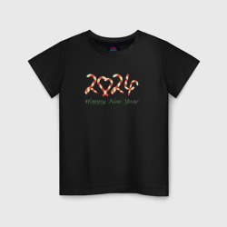 Детская футболка хлопок 2024 из конфет