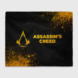 Assassin's Creed - gold gradient по-горизонтали – Плед с принтом купить со скидкой в -14%