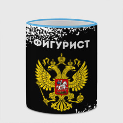 Кружка с полной запечаткой Фигурист из России и герб РФ - фото 2