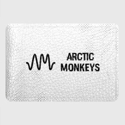 Картхолдер с принтом Arctic Monkeys glitch на светлом фоне по-горизонтали - фото 2