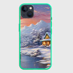 Ожившие сказки зимнего леса – Чехол для iPhone 14 Plus с принтом купить