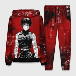 Женский костюм с толстовкой 3D Магическая битва - Маки Зенин