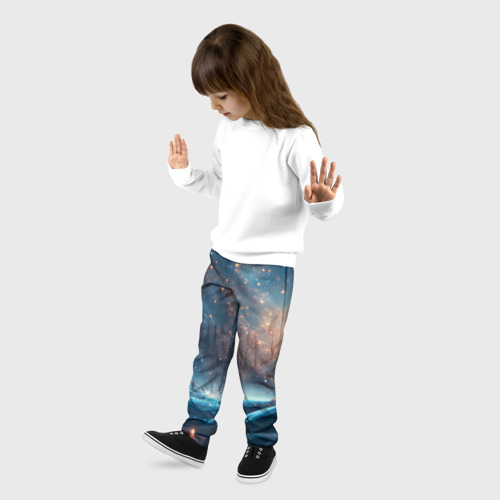 Детские брюки 3D Сказочный лес, цвет 3D печать - фото 3