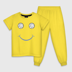 Детская пижама хлопок Волейбольный позитив