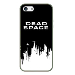 Чехол для iPhone 5/5S матовый Dead Space монстры космоса