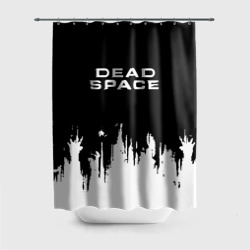 Штора 3D для ванной Dead Space монстры космоса