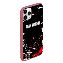 Чехол для iPhone 11 Pro Max матовый Alan Wake 2 писатель - фото 2