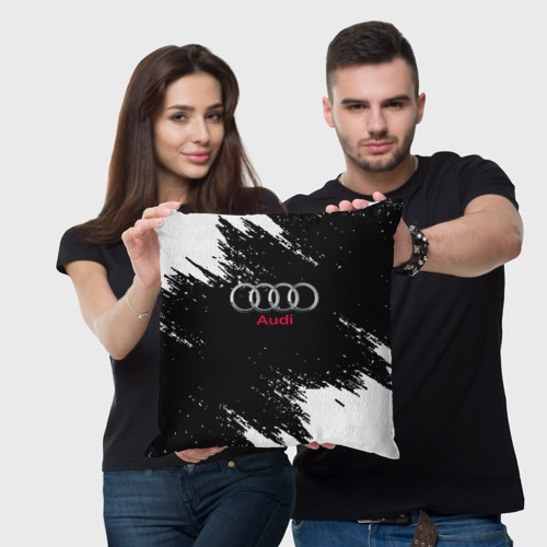 Подушка 3D AUDI sport краски - фото 3