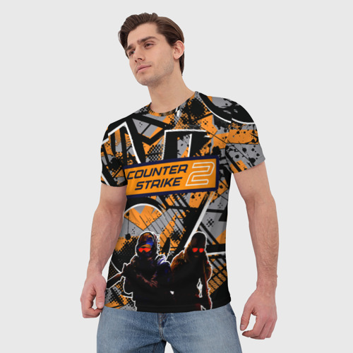 Мужская футболка 3D Counter-Strike Collection, цвет 3D печать - фото 3