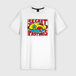 Мужская футболка хлопок Slim Secret pastures