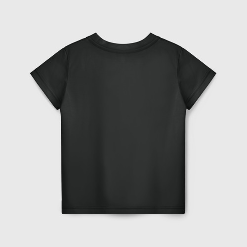 Детская футболка 3D с принтом Викинг - воин, вид сзади #1