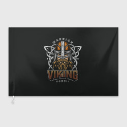 Флаг 3D Викинг - воин