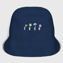 Женская панама хлопок Значки игры - Игра в кальмара