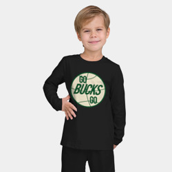 Детская пижама с лонгсливом хлопок Go bucks go - фото 2