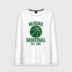 Мужской лонгслив хлопок Milwaukee basketball 1968