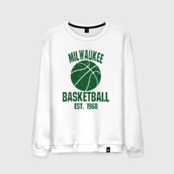 Мужской свитшот хлопок Milwaukee basketball 1968