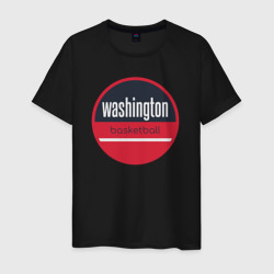 Мужская футболка хлопок Washington basketball