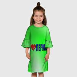 Детское платье 3D Я люблю Пермь - фото 2