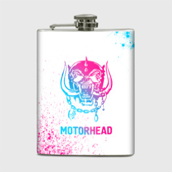 Фляга Motorhead neon gradient style