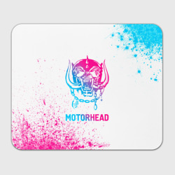 Прямоугольный коврик для мышки Motorhead neon gradient style