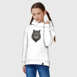 Детское худи Oversize хлопок Племенной волк - фото 2