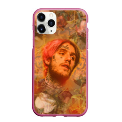 Чехол для iPhone 11 Pro Max матовый Lil Peep розы