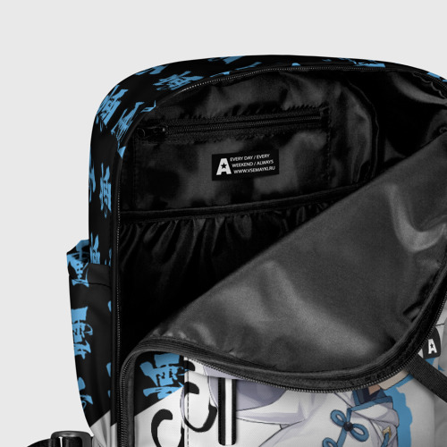 Женский рюкзак 3D с принтом Чун Юнь - Геншин Импакт, фото #5