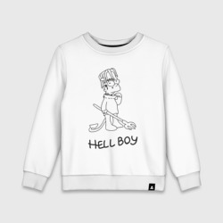 Детский свитшот хлопок Bart hellboy Lill Peep