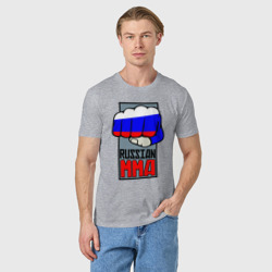 Мужская футболка хлопок Russian MMA - фото 2