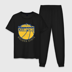 Мужская пижама хлопок Champions Golden State