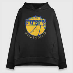 Женское худи Oversize хлопок Champions Golden State