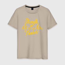 Golden State strenght – Мужская футболка хлопок с принтом купить со скидкой в -20%