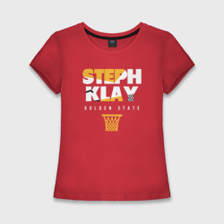 Женская футболка хлопок Slim Steph and Klay