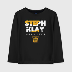 Детский лонгслив хлопок Steph and Klay